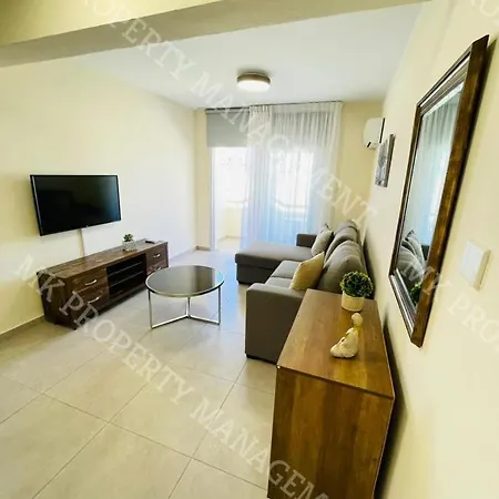 公寓 Milos Center Apts No.34 拉纳卡